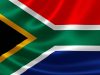 3D rendering of the flag of South Africa on satin texture.